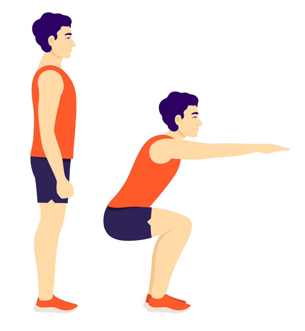 Bodyweight squats